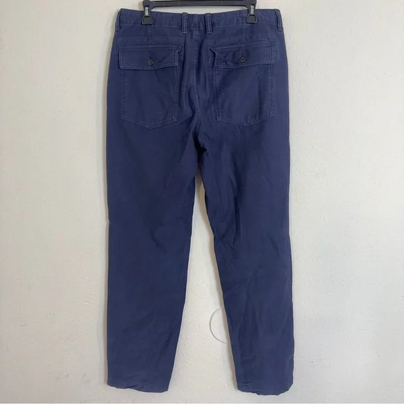 Outerknown mens navy the field pants - Picture 9 of 10